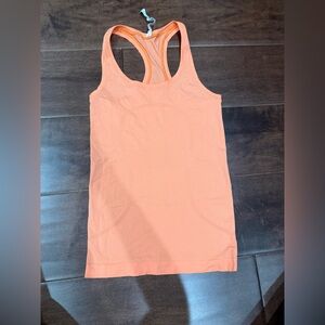 Swiftly Tech Racerback Tank Top 2.0 Orange Soda/Orange Soda Size 2